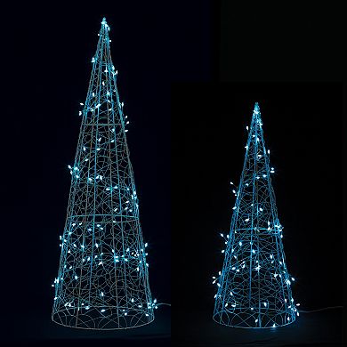 Melrose 2-pc. LED Tree Outdoor Decor Set