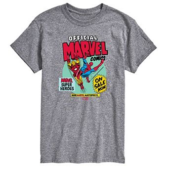 Big & Tall Marvel Comics Super Heroes Graphic Tee