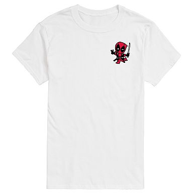 Big & Tall Marvel Deadpool Merc With A Mouth Graphic Tee