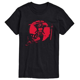 Big & Tall Marvel Deadpool Silhouette Graphic Tee
