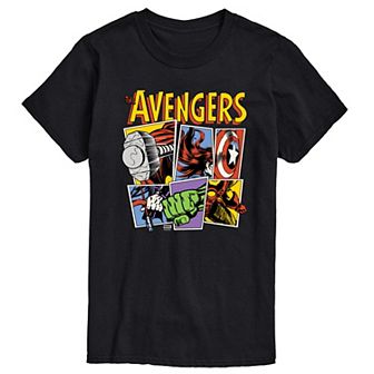Big & Tall Marvel The Avengers Graphic Tee