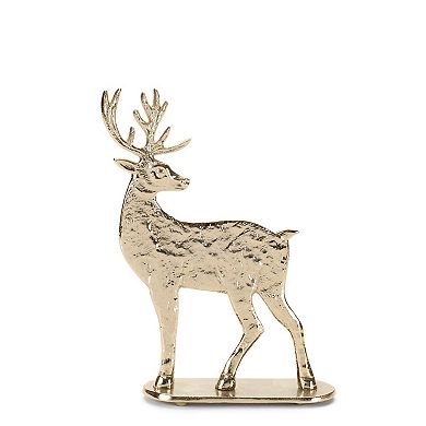 Melrose Metal Deer Table Decor Set of 2