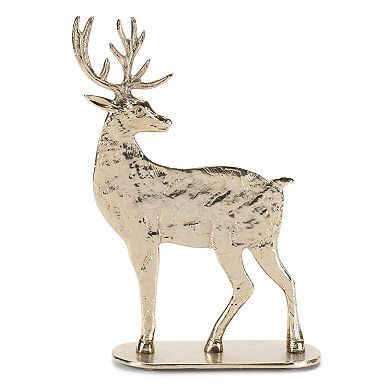 Melrose Metal Deer Table Decor Set of 2