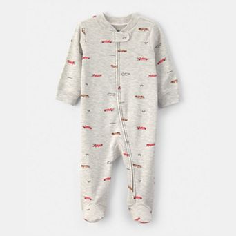 Baby Boy Carter's Race Car Snug Fit Sleep & Play Pajamas