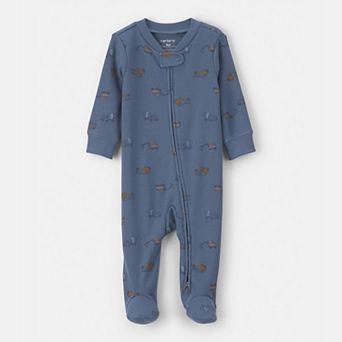 Baby Boy Carter's Construction Snug Fit Sleep & Play Pajamas