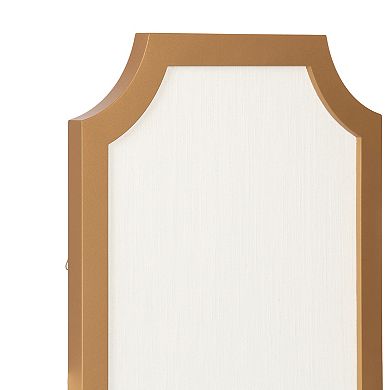 Holbrook Scalloped Rectangle Framed Pinboard