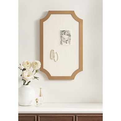 Holbrook Scalloped Rectangle Framed Pinboard