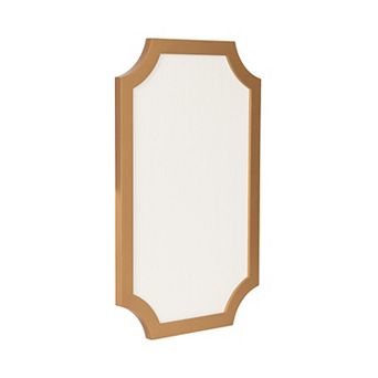 Holbrook Scalloped Rectangle Framed Pinboard