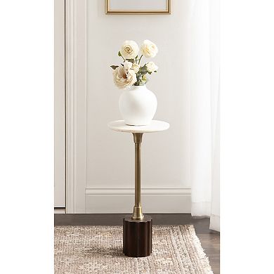 Nisha Round Marble Drink Table