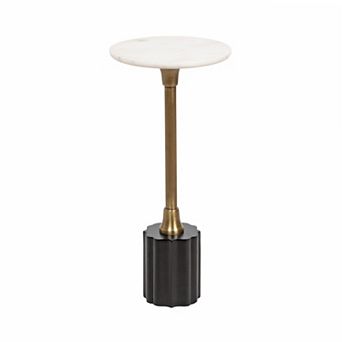Nisha Round Marble Drink Table