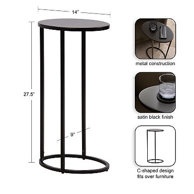 Natalli Metal Oval C-Table
