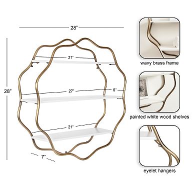 Wavella Tiered Wall Shelf