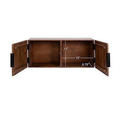 Atwood Wall Cabinet and Shelf