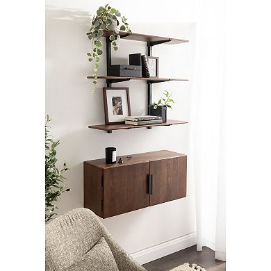 Atwood Wall Cabinet and Shelf