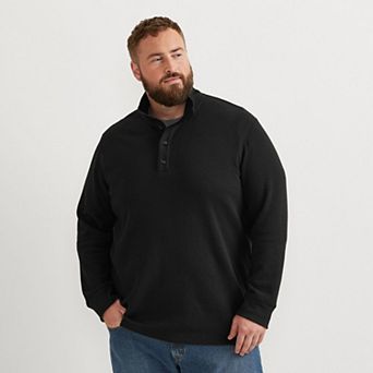 Big & Tall Eddie Bauer Thermal Pullover Mockneck