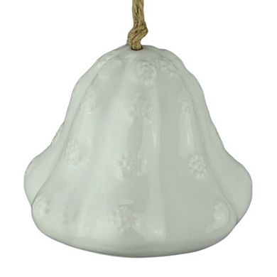 White Ceramic Art Jellyfish Hanging Air Plant Holder