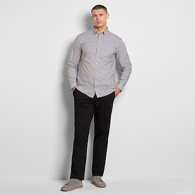 Big & Tall Van Heusen Everyday Defense Check Shirt