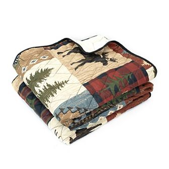 Your Lifestyle by Donna Sharp Woodland Patch Quilted Throw Blanket