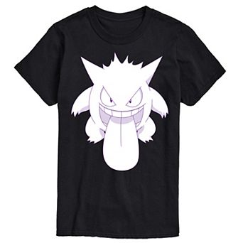 Big & Tall Pokémon Gengar Oversized Graphic Tee