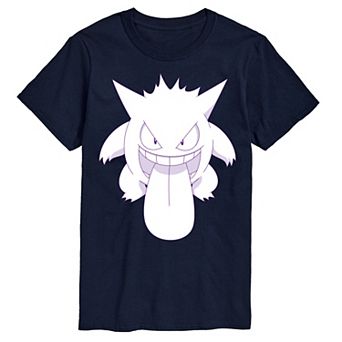 Big & Tall Pokémon Gengar Oversized Graphic Tee