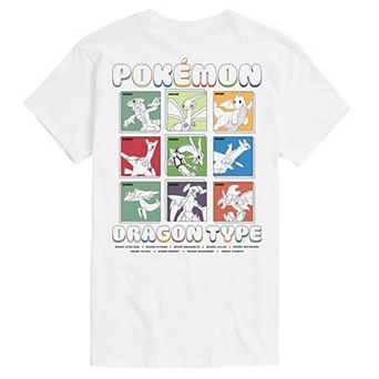Big & Tall Pokémon Dragon Type Graphic Tee
