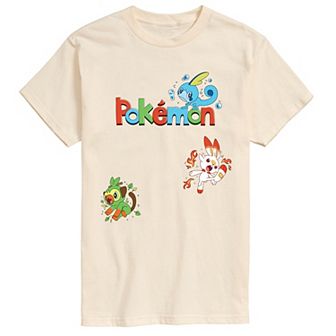 Big & Tall Pokémon Gen 8 Starters Sword & Shield Graphic Tee