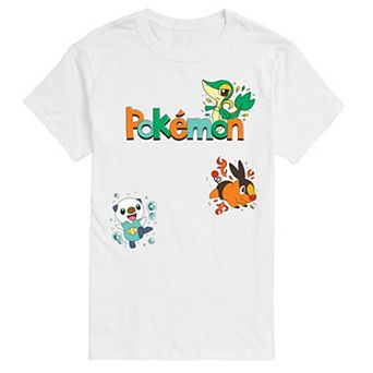 Big & Tall Pokémon Gen 5 Starters Graphic Tee