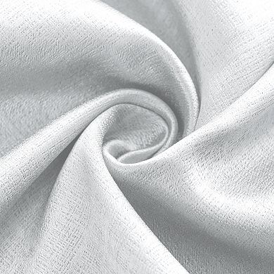 Oakley Embossed Blackout Polyester Window Curtain Grommet Panel