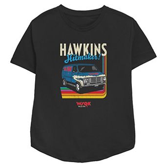 Women's Stranger Things Hawkins Hitmaker Graphic Tee