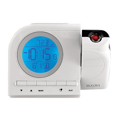 Bulova Galaxy Projection Table Top Clock