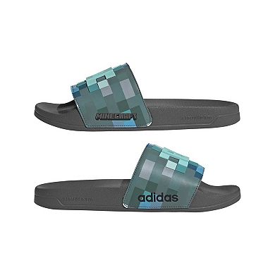 adidas x Minecraft Men's Slide Sportswear Sandals