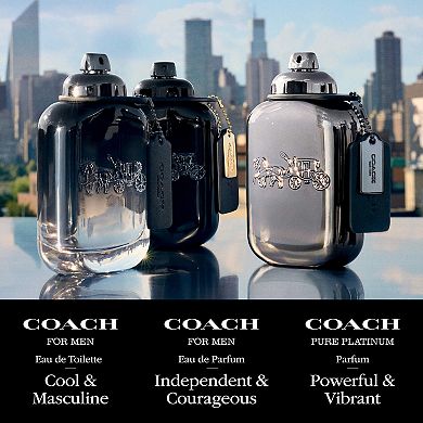 Coach For Men Pure Platinum Parfum