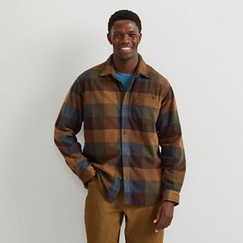 Big & Tall Eddie Bauer Quest Patterned Shirt