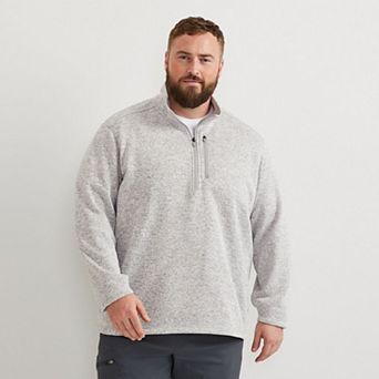 Big & Tall Eddie Bauer Radiator Quarter Zip Pullover Sweatshirt
