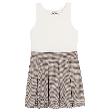 Girls 7-16 Rare Editions 2-pc. Plaid Skirt & Teddy Bear Sweater Set