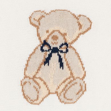 Girls 7-16 Rare Editions 2-pc. Plaid Skirt & Teddy Bear Sweater Set