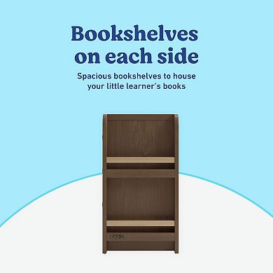 Graco® Read-with-Me 6-Drawer Chest Dresser with Bookshelves & Removable Changing Topper