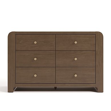 Graco® Read-with-Me 6-Drawer Chest Dresser with Bookshelves & Removable Changing Topper