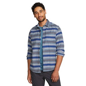 Big & Tall Eddie Bauer Field Flannel Flex Shirt 2.0