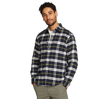 Big & Tall Eddie Bauer Field Flannel Flex Shirt 2.0