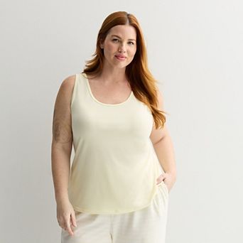 Plus Size Sonoma Goods For Life® Sleep Tank Pajama Top