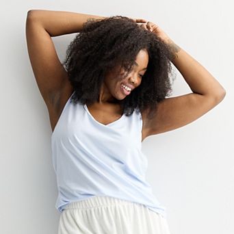 Plus Size Sonoma Goods For Life® Sleep Tank Pajama Top
