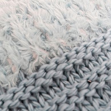 Your Lifestyle by Donna Sharp Plush Knit Throw Blanket