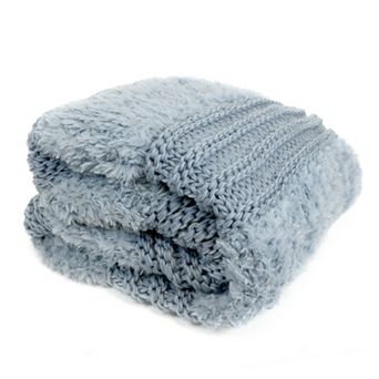Your Lifestyle by Donna Sharp Plush Knit Throw Blanket