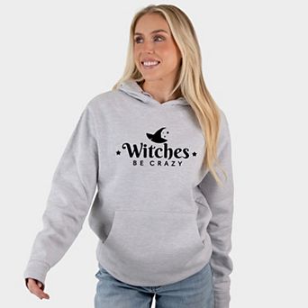 Witches Be Crazy Hat - Women's Graphic Hoodie