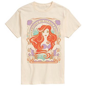 Men's Disney's Ariel Princess of the Sea Graphic Tee