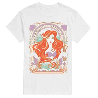 Men's Disney's Ariel Princess of the Sea Graphic Tee
