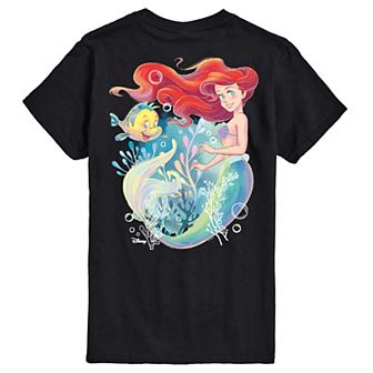 Men's Disney's Ariel & Flounder Graphic Tee