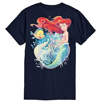 Men's Disney's Ariel & Flounder Graphic Tee