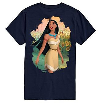 Men's Disney's Pocahontas Sunflowers Graphic Tee